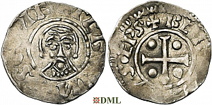 Денарий, Германия, Нижняя Лотарингия, Bernold (1046-1054), м.д. Deventer, Ilisch 2000, 1.12