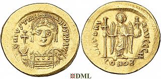 Солид, Византия, Justinian I (527-565), м.д. Constantinople