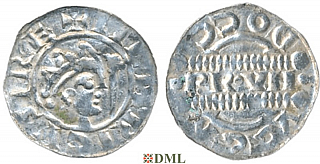 Денарий, Германия, Нижняя Лотарингия, Bruno III (1050-1057), м.д. Dokkum, Ilisch 2000, 21.22
