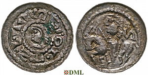 Денарий, Польша, Bolesław II (1058-1080)