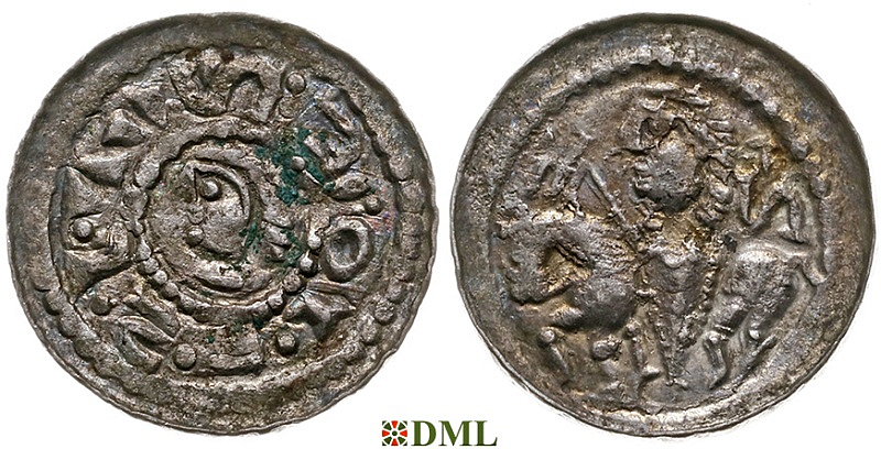 Денарий, Польша, Bolesław II (1058-1080)