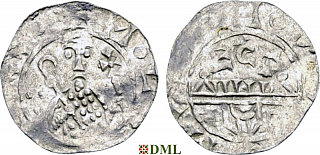 Денарий, Германия, Нижняя Лотарингия, Wilhelm (1054-1076), м.д. Utrecht, Ilisch 2000, 10.10
