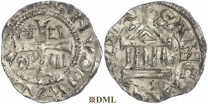 Денарий, Германия, Нижняя Лотарингия, Konrad II (1027-1039), Pilgrim (1027-1036), м.д. Koln, Dbg. 381