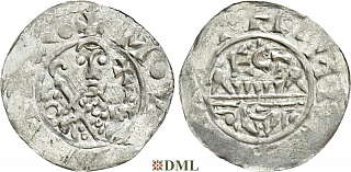 Денарий, Германия, Нижняя Лотарингия, B. Wilhelm (1054-1076), м.д. Utrecht, Ilisch 2000, 10.10