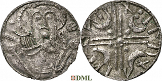 Денарий, Дания, Sven Estridsen (1047-1075), м.д. Lund, Hbg. 32