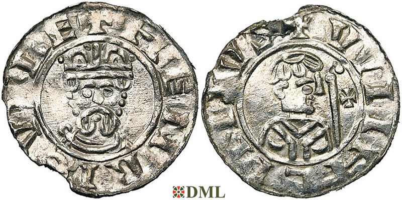 Денарий, Германия, Нижняя Лотарингия, Wilhelm (1054-1076), м.д. Groningen, Ilisch 2000, 18.6
