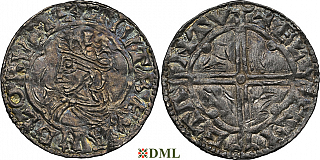 Денарий, Англия, Cnut  (1016-1035), м.д. Taunton, монетарий Ælfsig, North 781