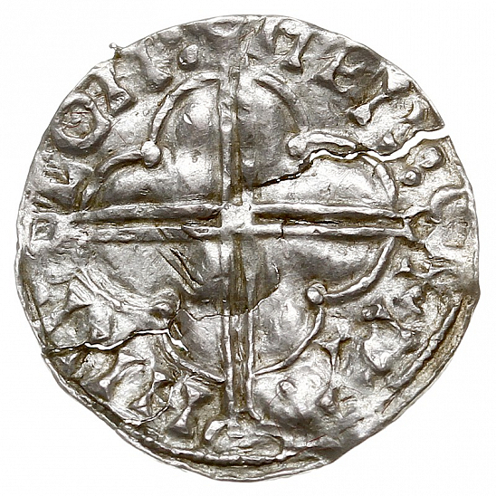 Денарий, Англия, Knut (1016-1035), м.д. Norwich, монетарий ?, North 781