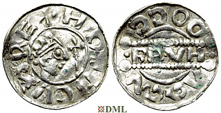 Денарий, Германия, Нижняя Лотарингия, Bruno III (1050-1057), м.д. Dokkum, Ilisch 2000, 21.19