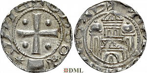 Денарий, Германия, Саксония, Anonymous bishop, м.д. Munster