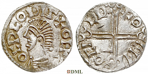 Денарий, Швеция, Imitation of a long cross denarius” of Aethelred II