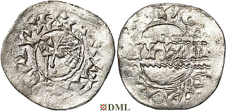 Денарий, Германия, Нижняя Лотарингия, Gf. Bruno III (1050-1057), Frisian imitations