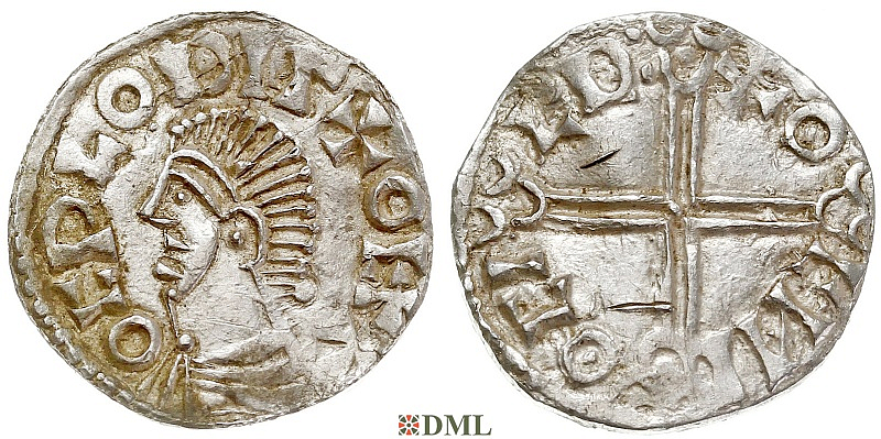 Денарий, Швеция, Imitation of a long cross denarius” of Aethelred II