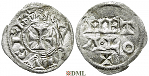 Денье, Каролинги, Charles le Simple (898-929), м.д. Melle