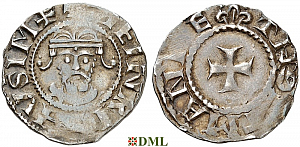 Денарий, Германия, Саксония, Heinrich III (1039-1056), м.д. Dortmund, Dbg. 785 var.