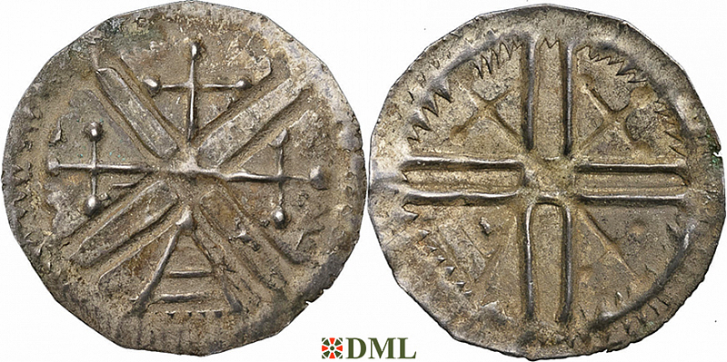 Денарий, Дания, Harald I (936-987), м.д. Hedeby, Hbg. 4