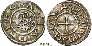 Денье, Каролинги, Eudes (Odo) (887-898), м.д. Orléans, Depeyrot 730