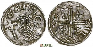 Денарий, Дания, Sven Estridsen (1047-1075), м.д. Viborg, Hbg. 65