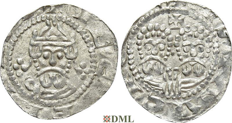 Денарий, Германия, Нижняя Лотарингия, Gf. Egbert II (1068-1090), м.д. Stavoren, Ilisch 2000, 22.1