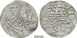 Денарий, Германия, Нижняя Лотарингия, B. Wilhelm (1054-1076), м.д. Utrecht, Ilisch 2000, 10.10