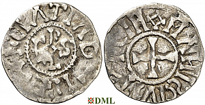 Денье, Каролинги, Charles le Chauve (840-877), м.д. Le Mans, Depeyrot 559