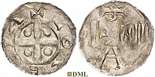 Денарий, Германия, Саксония, Anonymous bishop, м.д. Soest, Dbg. 739