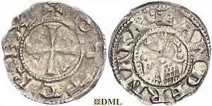 Денарий, Германия, Верхняя Лотарингия, Konrad II (1024-1039), м.д. Andernach, Dbg. 433