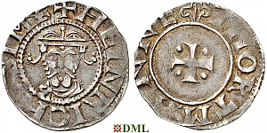 Денарий, Германия, Саксония, Heinrich III (1039-1056), м.д. Dortmund, Dbg. 785