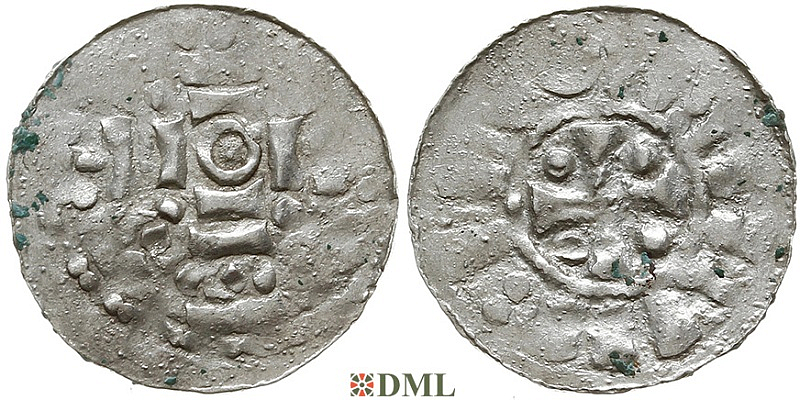 Денарий, Германия, Нижняя Лотарингия, Anonymous bishop, unknown mints, Ilisch 2000, 20.8.2
