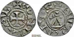 Денье, Каролинги, Conrad le Pacifique (937-993), м.д. Lyon, Depeyrot 531