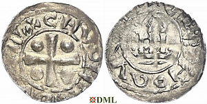 Денарий, Германия, Франкония, Konrad II (1024-1039), м.д. Mainz, Dbg. 790