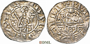 Денарий, Германия, Нижняя Лотарингия, Gf. Floris I (1049-1061), м.д. Leiden, Ilisch 2000 12.6