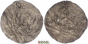 Денарий, Германия, Франкония, Ruthard von Hersfeld (1059-1072) , м.д. Hersfeld, Dbg. 1658