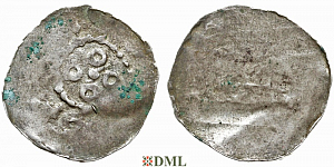 Денарий, Германия, Швабия, Burchard III (954-973), м.д. Breisach, Dbg. 2169