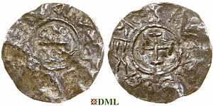 Денарий, Польша, Boleslaw I (992-1025), тип REX