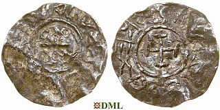 Денарий, Польша, Boleslaw I (992-1025), тип REX