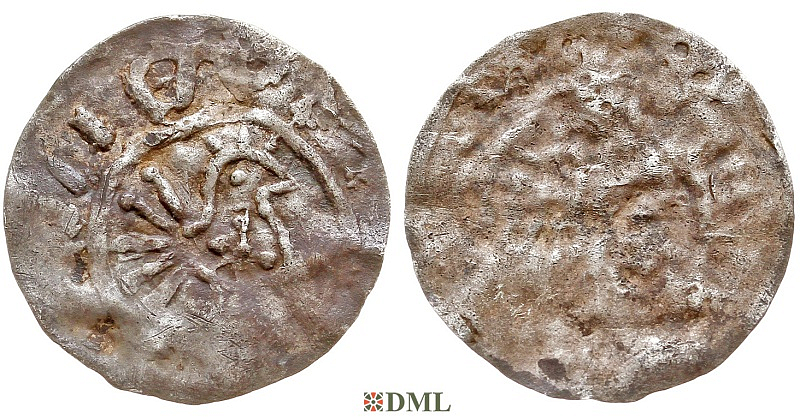 Денарий, Польша, Boleslaw I (992-1025), тип Princes Polonie
