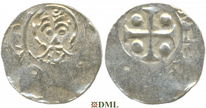 Денарий, Германия, Нижняя Лотарингия, B. Bernold (1046-1054), м.д. Deventer
