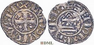 Денарий, Франция, Louis VI (1108-1137)