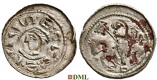 Денарий, Польша, Bolesław II (1058-1080)
