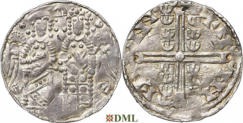 Денарий, Дания, Sven Estridsen (1047-1075), м.д. Lund, Hbg. 13