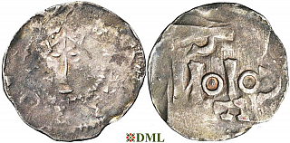 Денарий, Германия, Нижняя Лотарингия, Anonymous bishop, м.д. Tiel, Ilisch 2000, 5.4