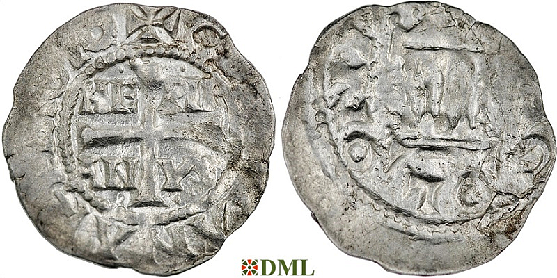 Денарий, Германия, Нижняя Лотарингия, Konrad II (1027-1039), Pilgrim (1027-1036), м.д. Koln, Dbg. 381