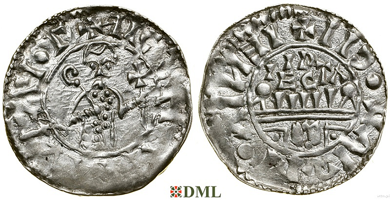Денарий, Германия, Нижняя Лотарингия, Wilhelm de Ponte (1054-1076), м.д. Utrecht, Ilisch 2000, 10.5