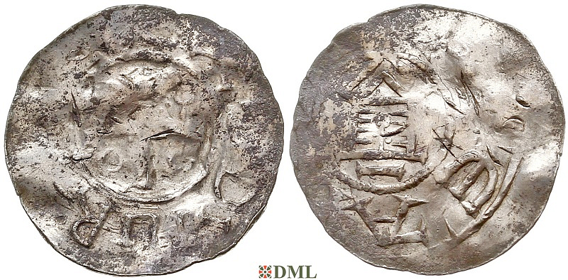 Денарий, Германия, Саксония, Нижняя Саксония, м.д. Goslar, type OAP