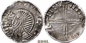 Денарий, Ирландия, Phase III (1035-1060), м.д. Dublin