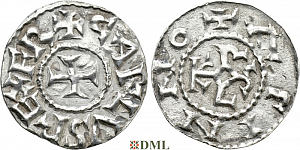 Денье, Каролинги, Charlemagne (768-814), м.д. Agen