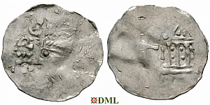 Денарий, Германия, Верхняя Лотарингия, Anonymous bishops, м.д. Umkreis von Metz