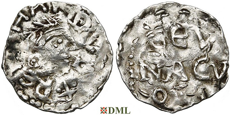 Денарий, Германия, Нижняя Лотарингия, Reginard (1025-1037), м.д. Ciney, Ilisch 2014, 29.2