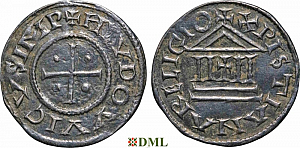 Денье, Каролинги, Louis le Pieux (814-840), Unknown mints, Depeyrot 1179